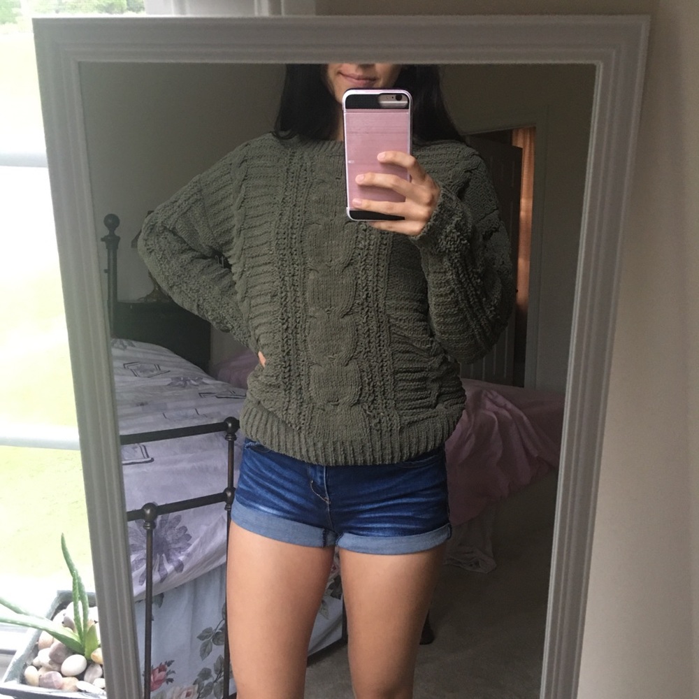 Primark Olive Knitted Sweater